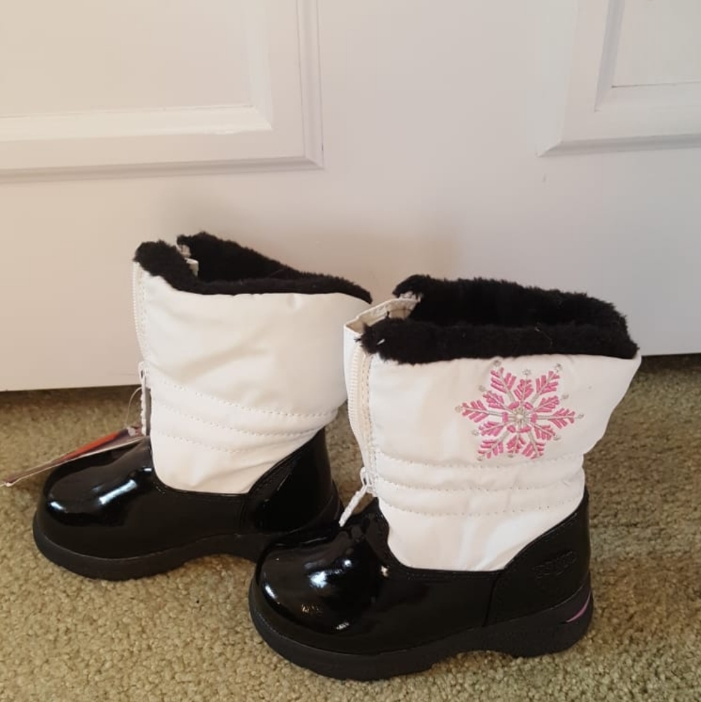 Totes kids waterproof winter boots size 7